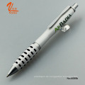 Fancy White Metall Click Pen für Unternehmen